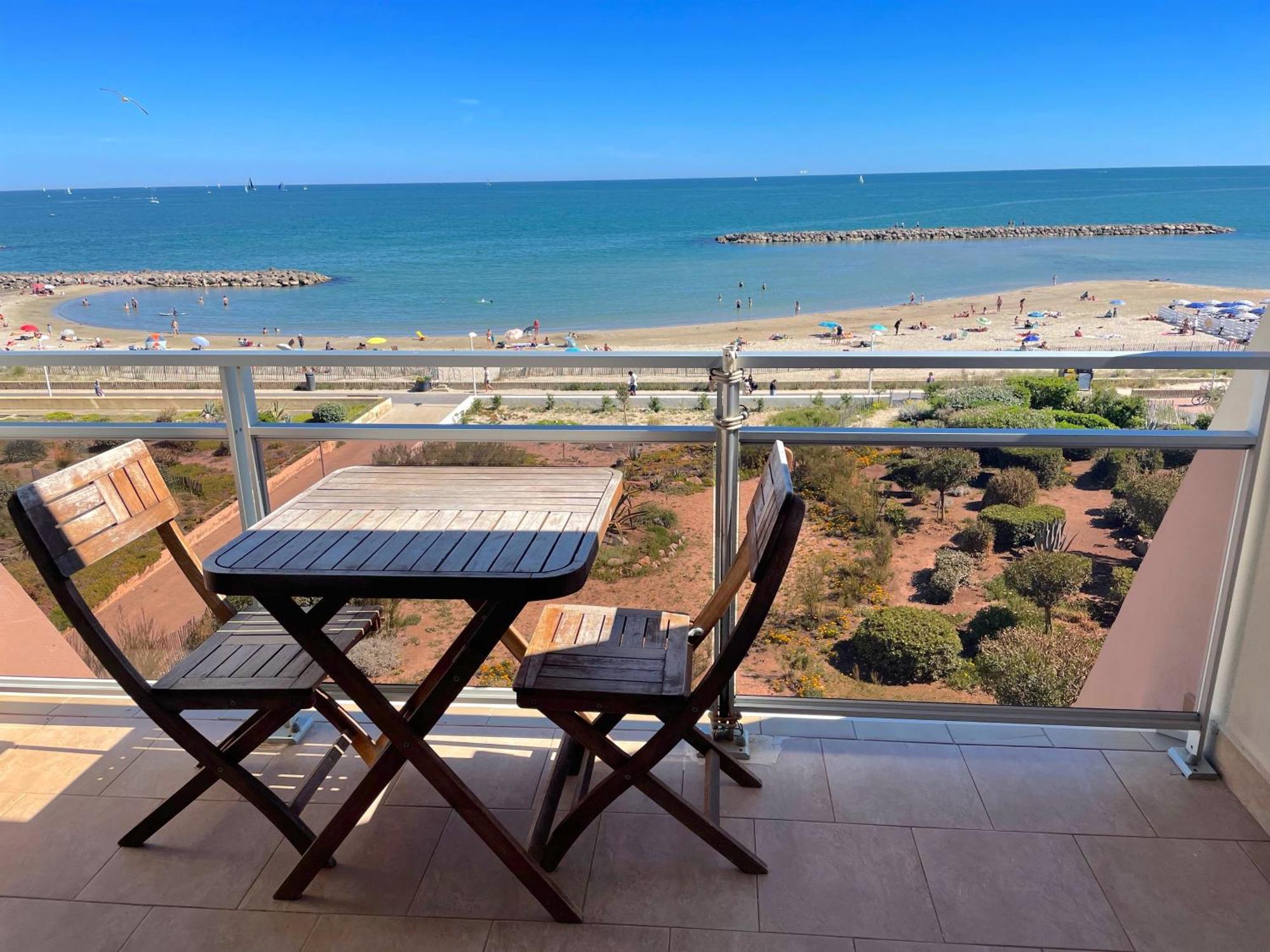 Front De Mer T2 Palavas Les Flots Direct Plage Exterior photo